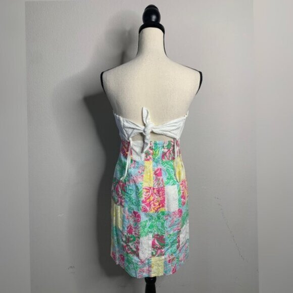 Lilly Pulitzer Franco Strapless Mini Dress - Picture 4 of 11